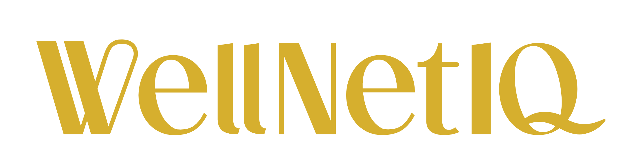 WellNetIQ Logo Bronze
